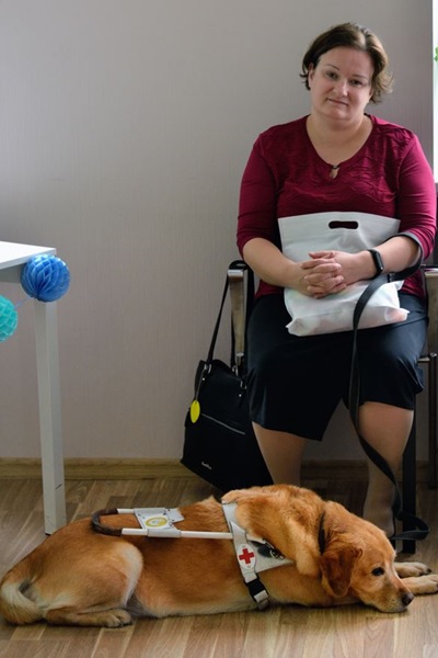 Līga ar Rīgu Servisa suņu biedrības TEODORS 10 gadu jubilejas pasākumā.